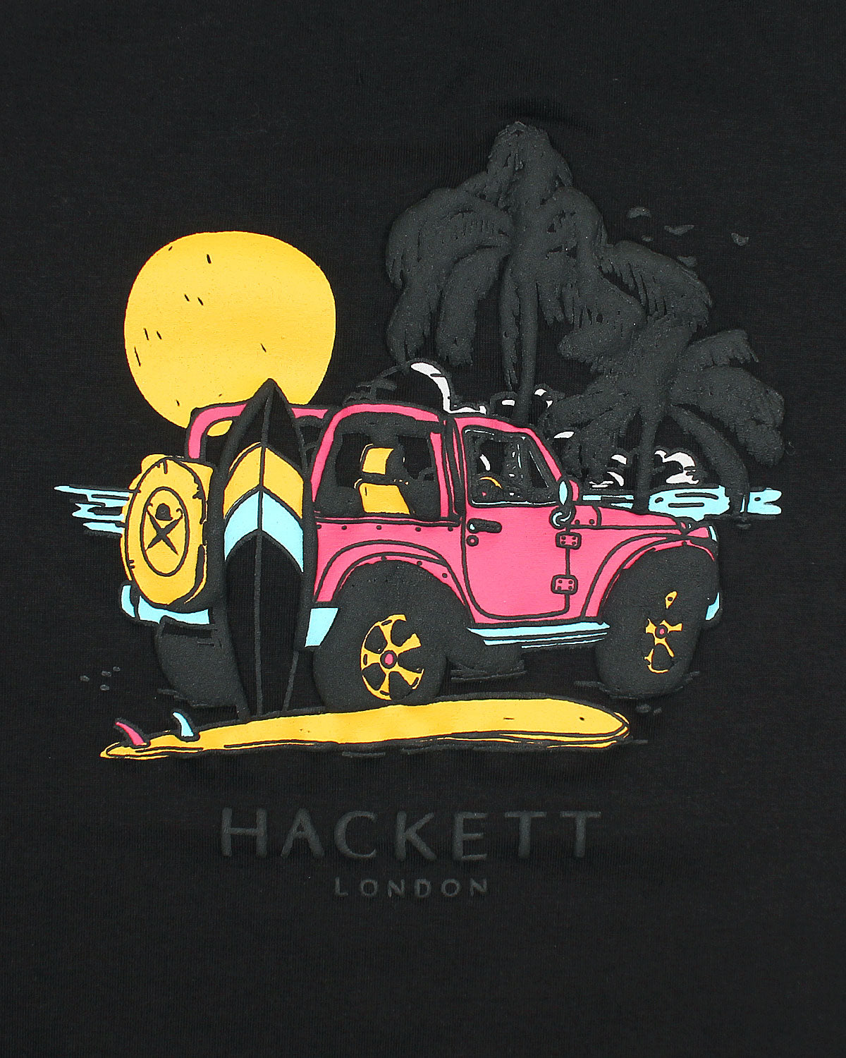 Exclusive HKT Kids Car Tee - Black
