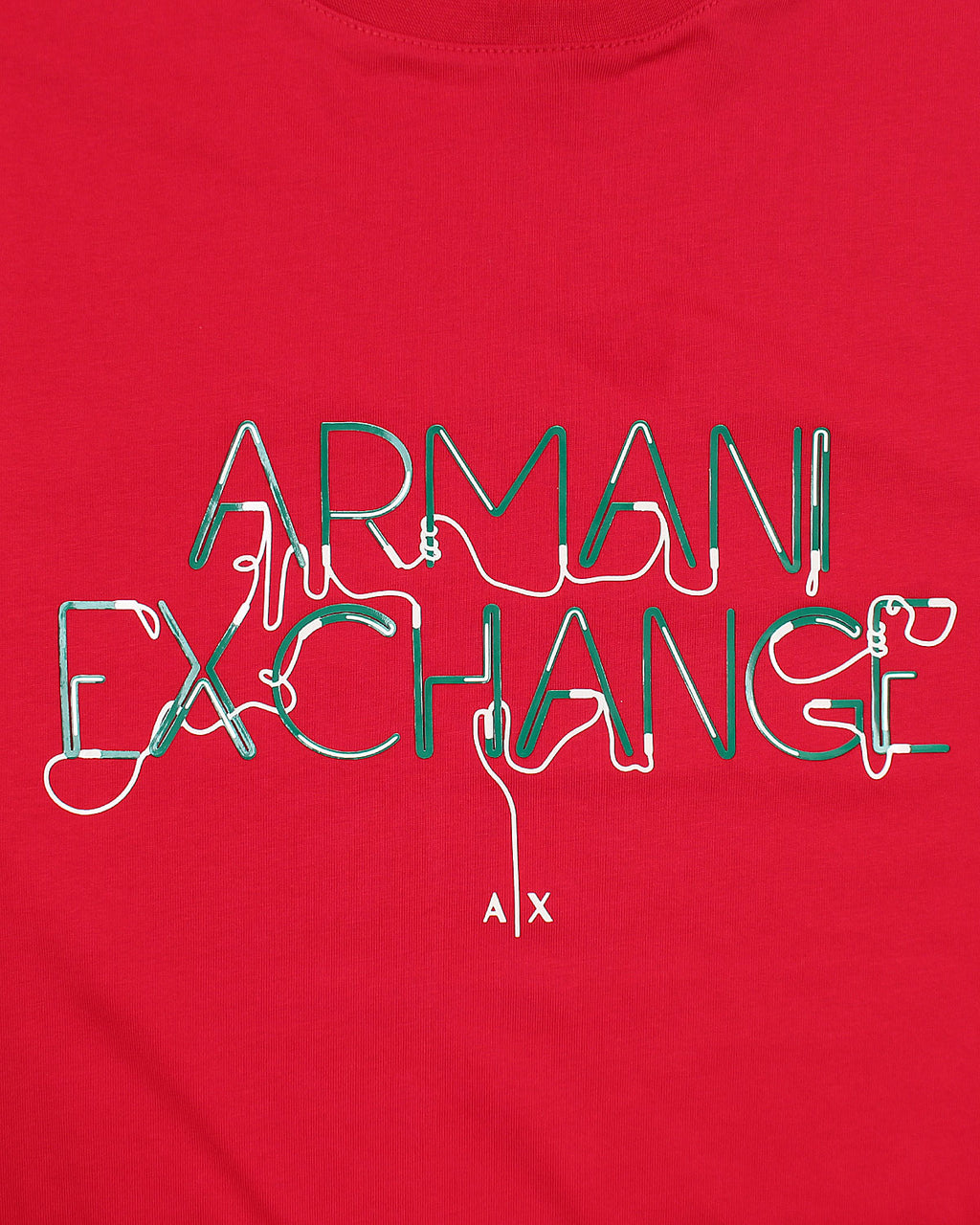 Exclusive A-X Signature Tee - Red