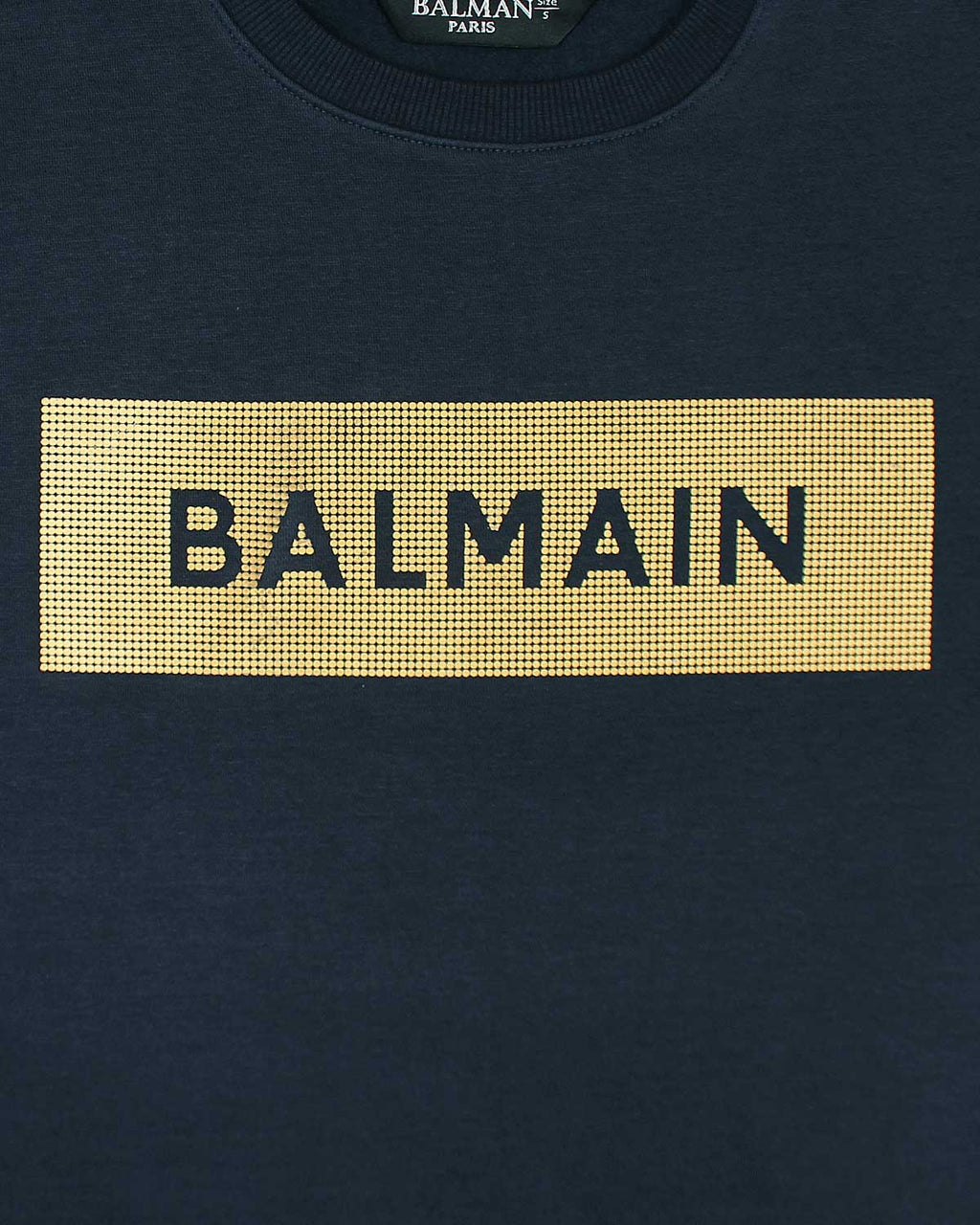Exclusive B-L-M-N Gold Mens Sweat - Navy Blue