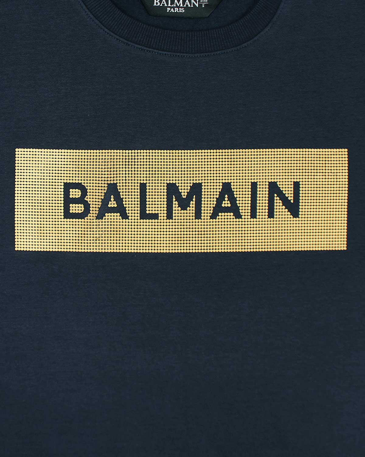Exclusive B-L-M-N Gold Mens Sweat - Navy Blue