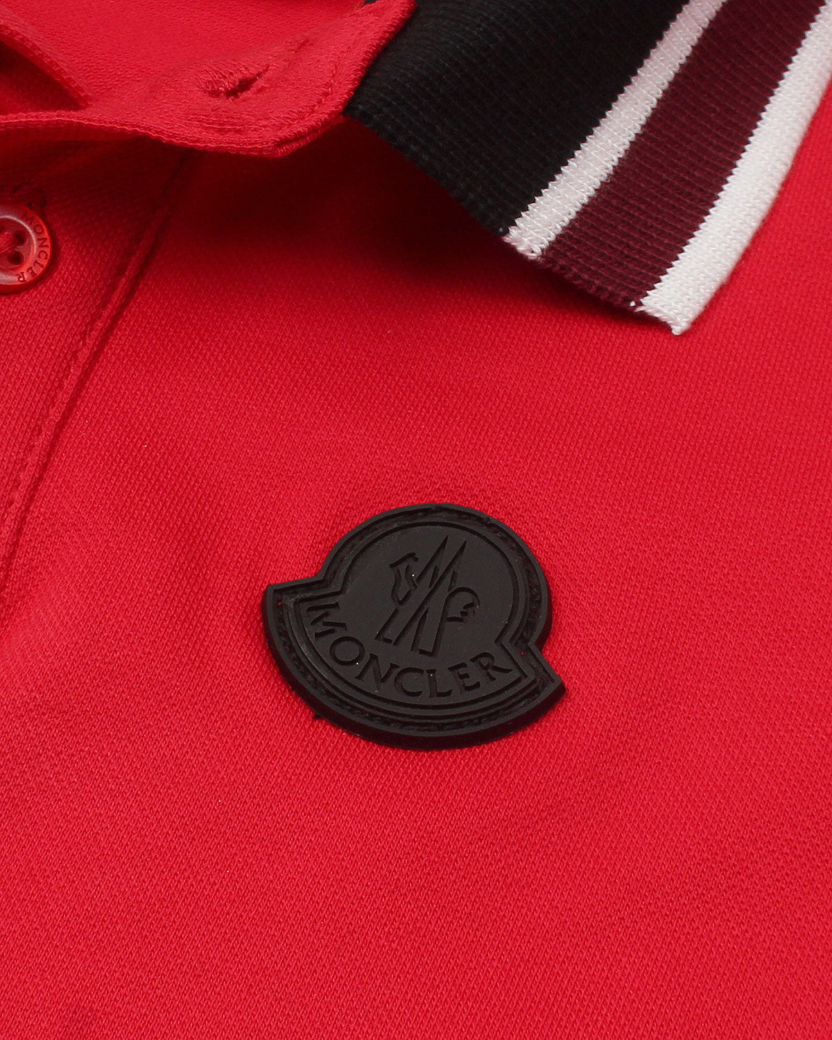 Premium Kids Mon. Batch Polo - Red