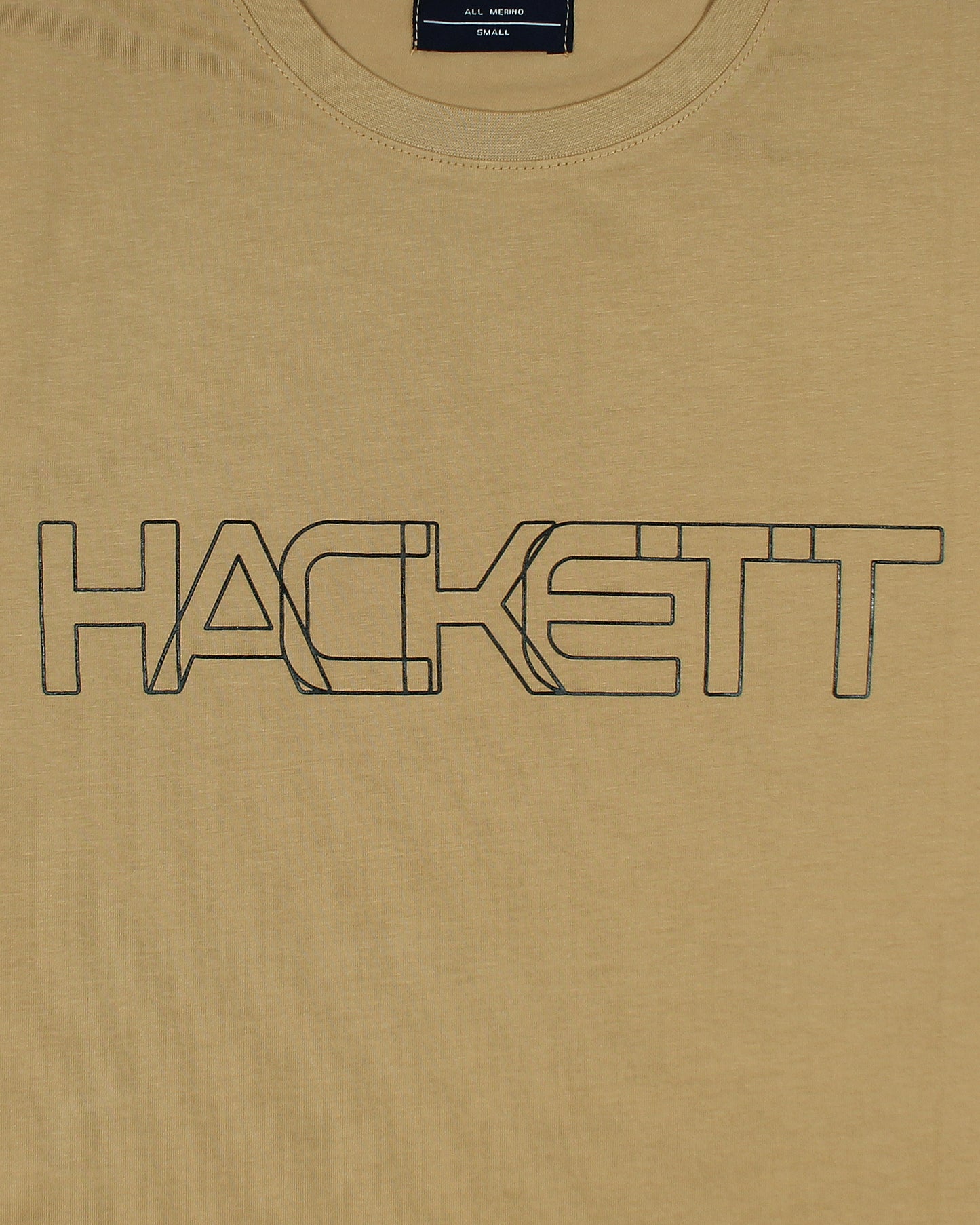 HKT Motive Crew Neck Shirt - Beige