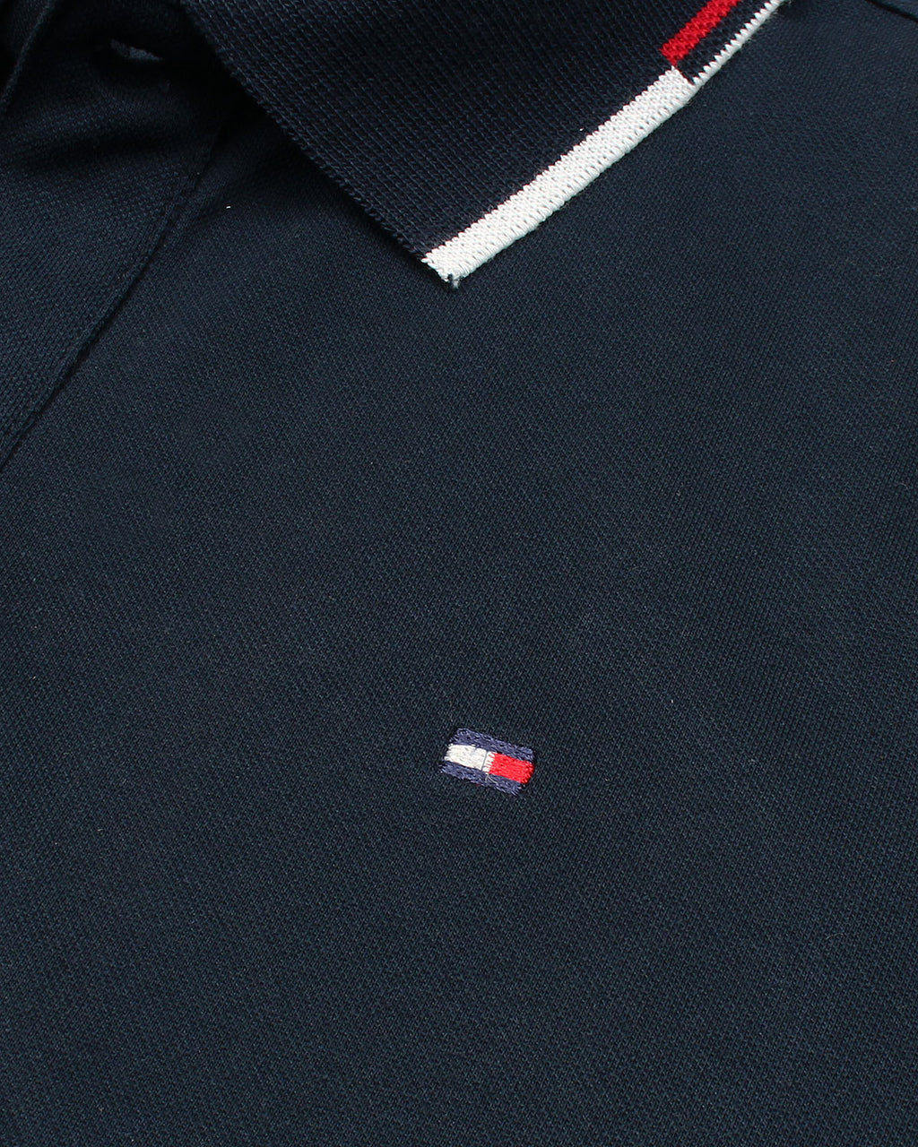Iconic Tommy Collar D. Men Polo - Navy Blue