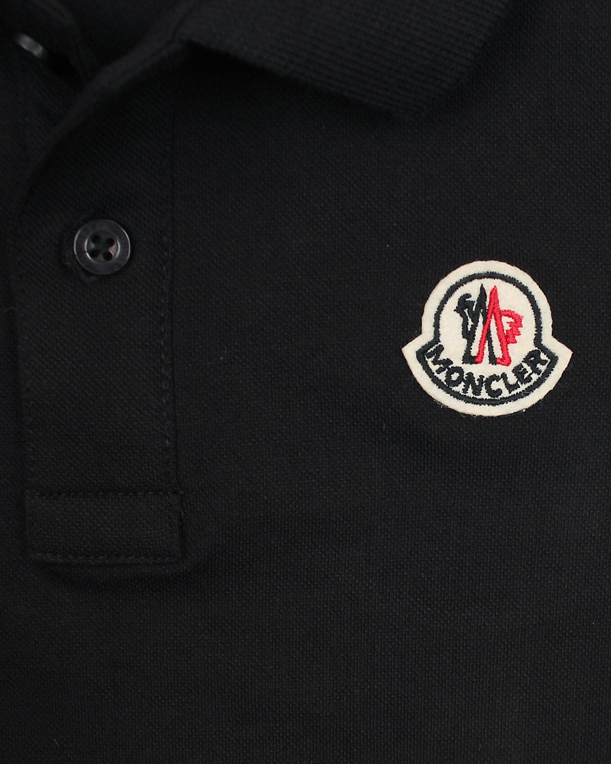 Premium Kids Mon. Polo - Black
