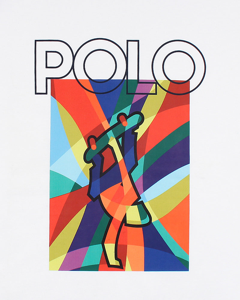 Premium Polo Multi Tee Men - White