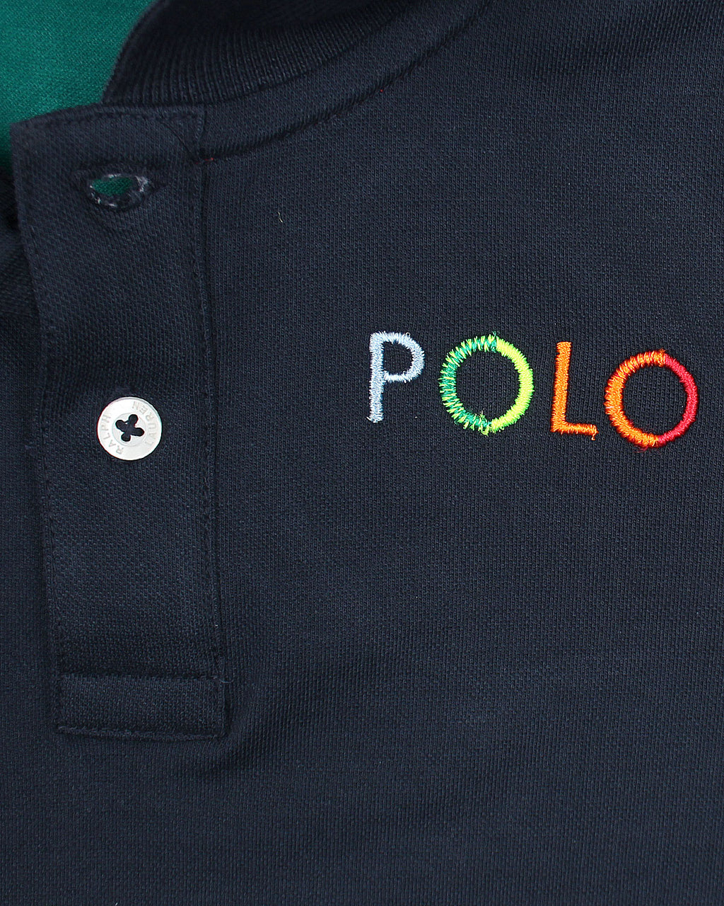 Premium Kids Coloured Polo - Navy Blue