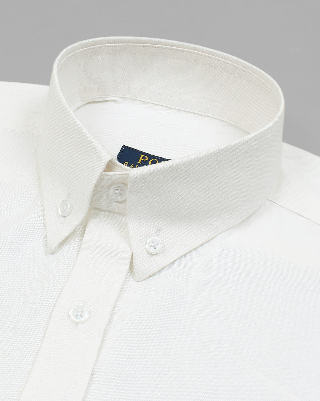 Premium Iconic Men Oxford Shirt - White