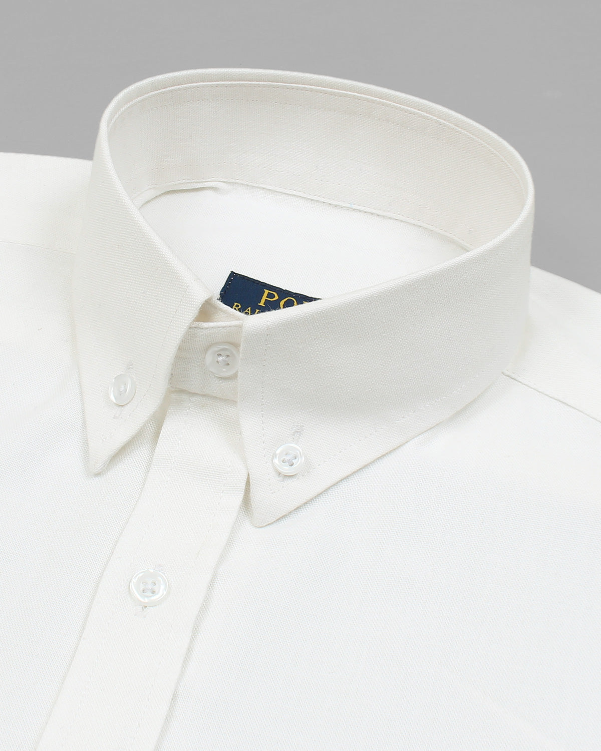 Premium Iconic Men Oxford Shirt - White
