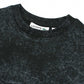Lac. Oversized Acid Wash Men Tee - Black