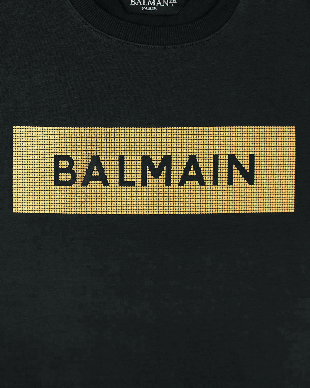 Exclusive B-L-M-N Gold Mens Sweat - Black