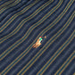 Premium Down Button Lined Shirt - Golden & Blue