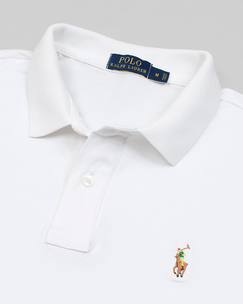 Iconic Air-Weave Men Polo R-L Polo - White