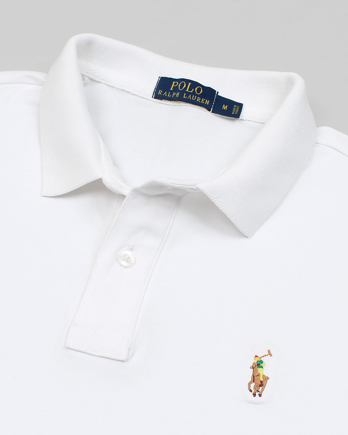 Iconic Air-Weave Men Polo R-L Polo - White