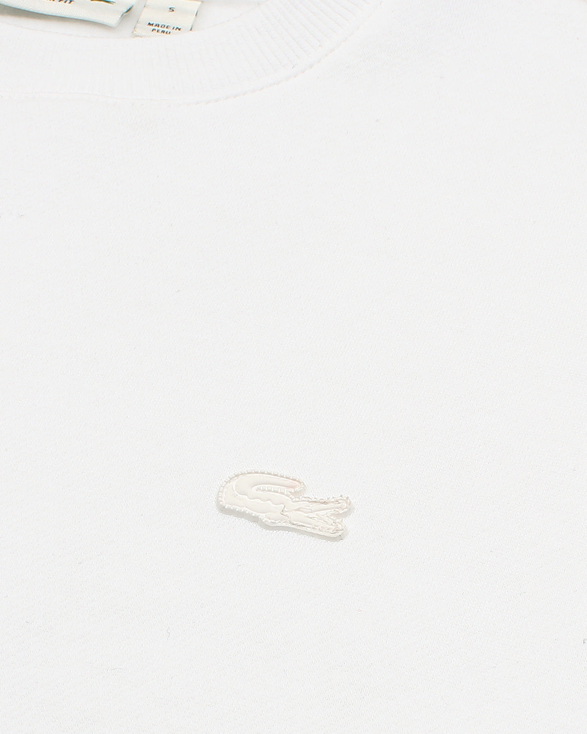 Premium Men’s Loc. Crew Neck Sweatshirt - White