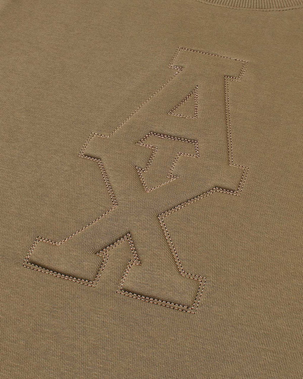 Exclusive A-X Men Embossed Sweat - Brown