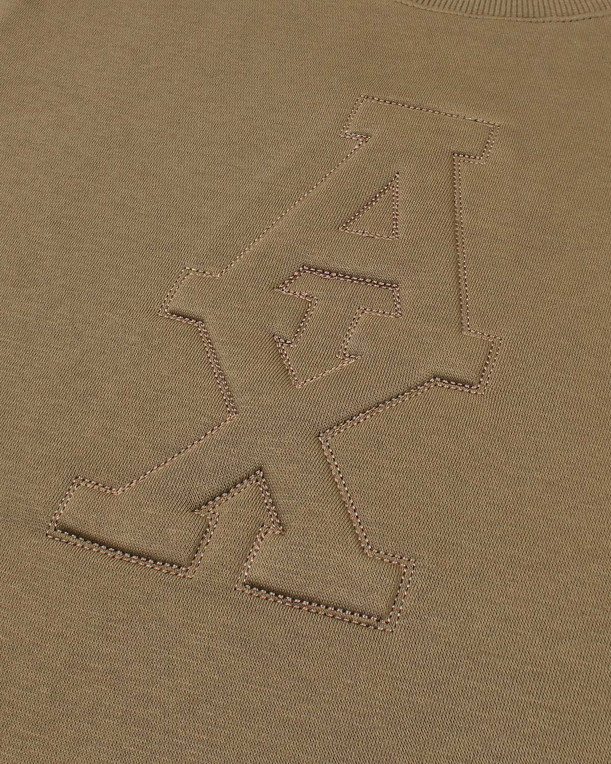 Exclusive A-X Men Embossed Sweat - Brown