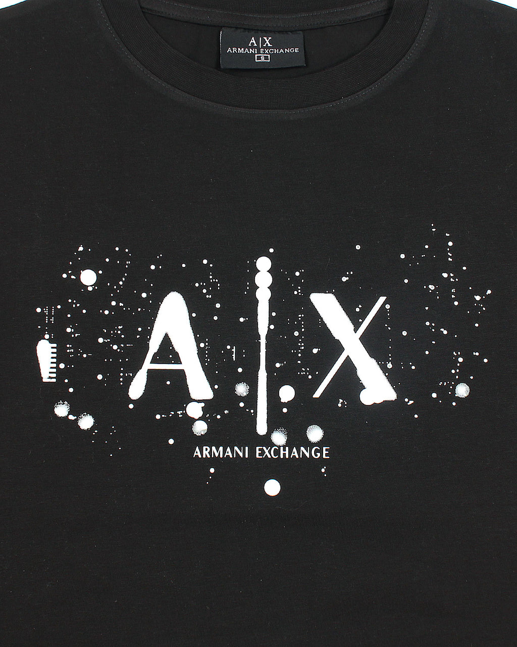 Exclusive A-X Designer Men Tee - Black