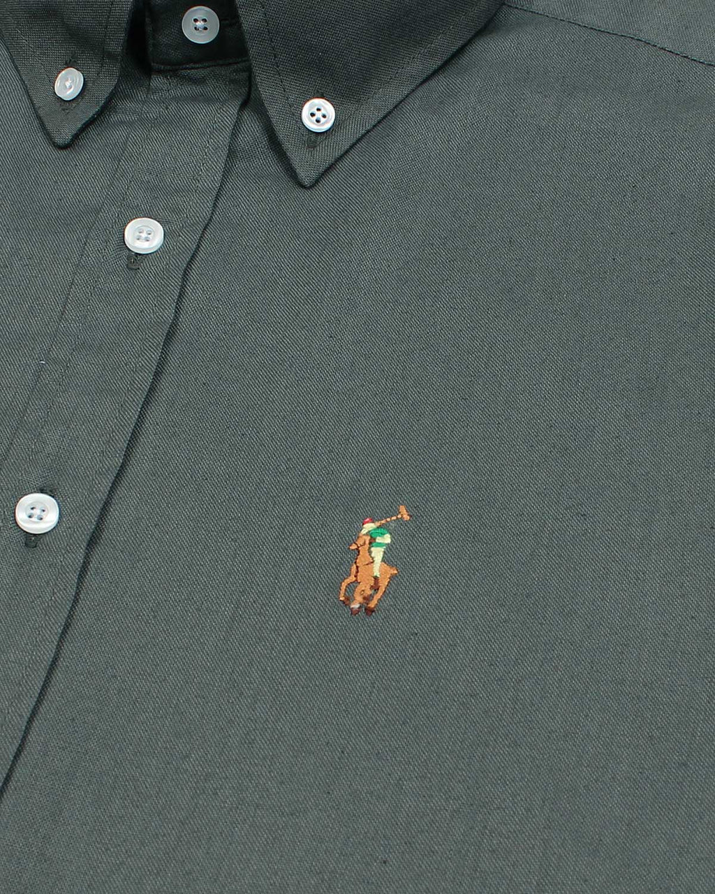 Premium Iconic Men Oxford Shirt - Grey