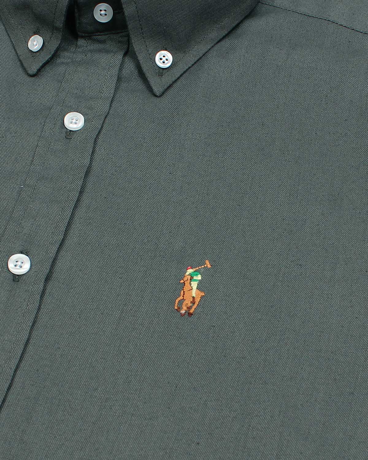 Premium Iconic Men Oxford Shirt - Grey