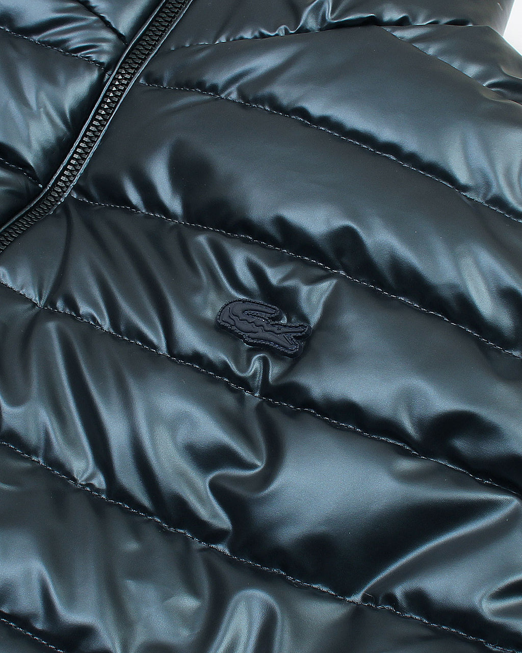 Premium Mens Quilted Nylon L-C-O-S-T Gillet - Black