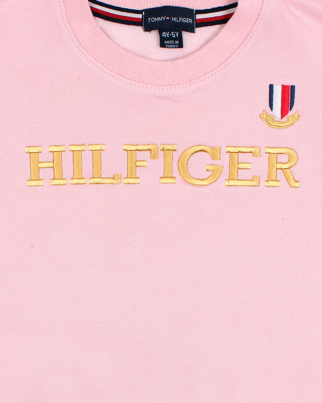 Tommy Kids Logo Tracksuit Set – Pink