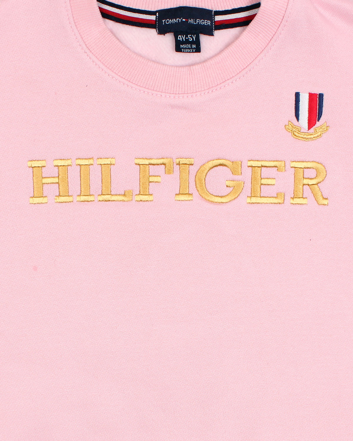 Tommy Kids Logo Tracksuit Set – Pink