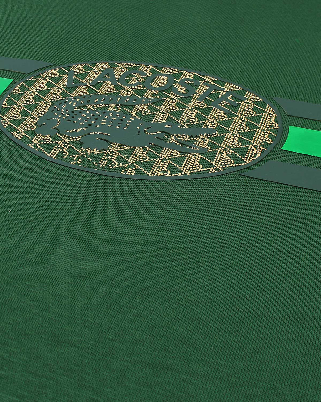 Exclusive L-C-S-T Mens Stripe Sweat - Green