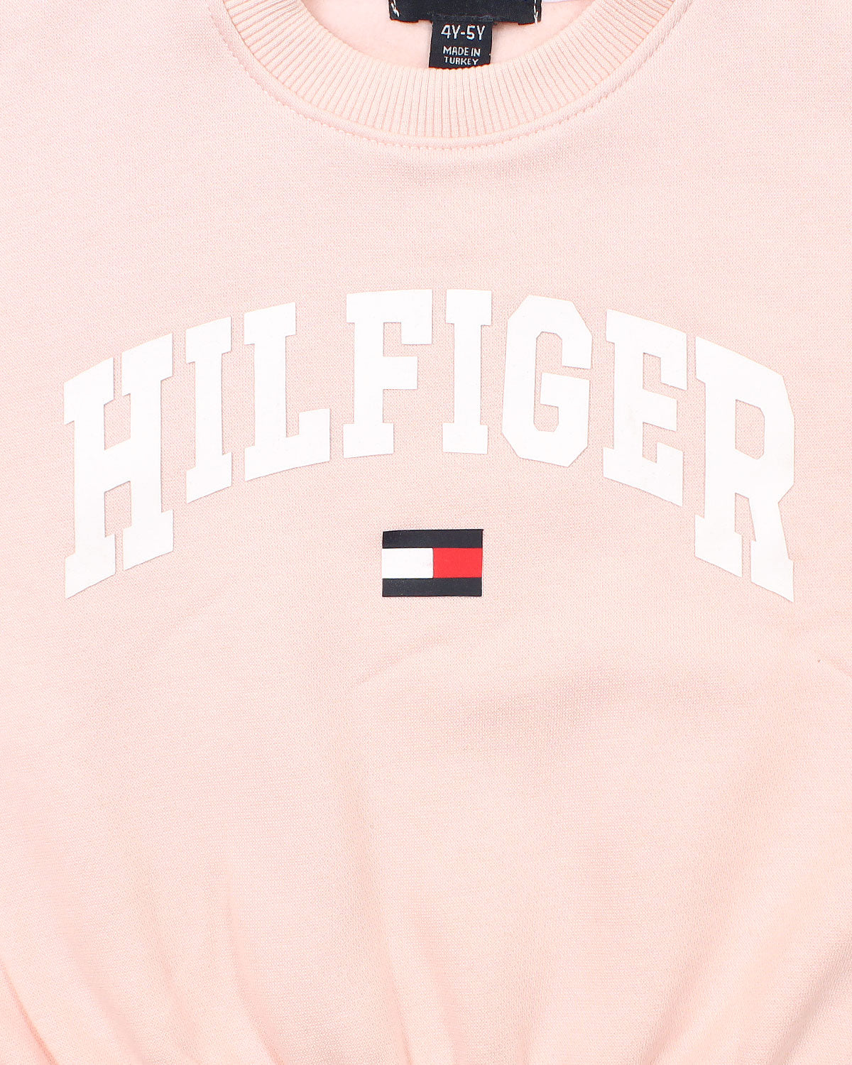 Baby Girls Hil. Ribbed Sweat - Pink