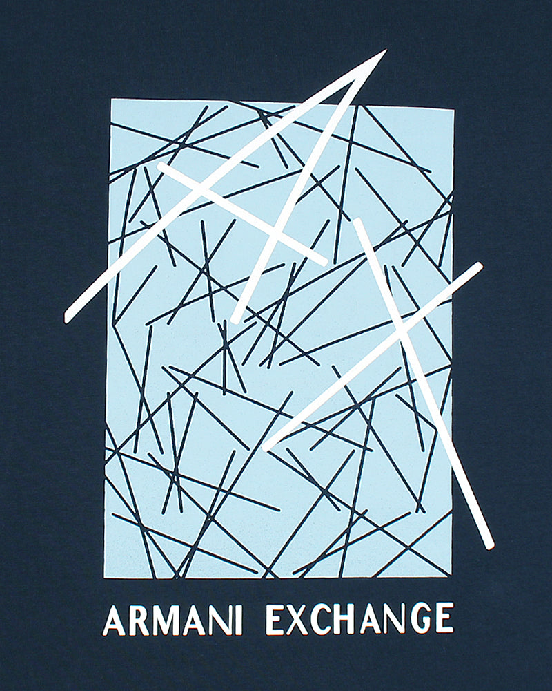A/X World Design Tee - Navy Blue