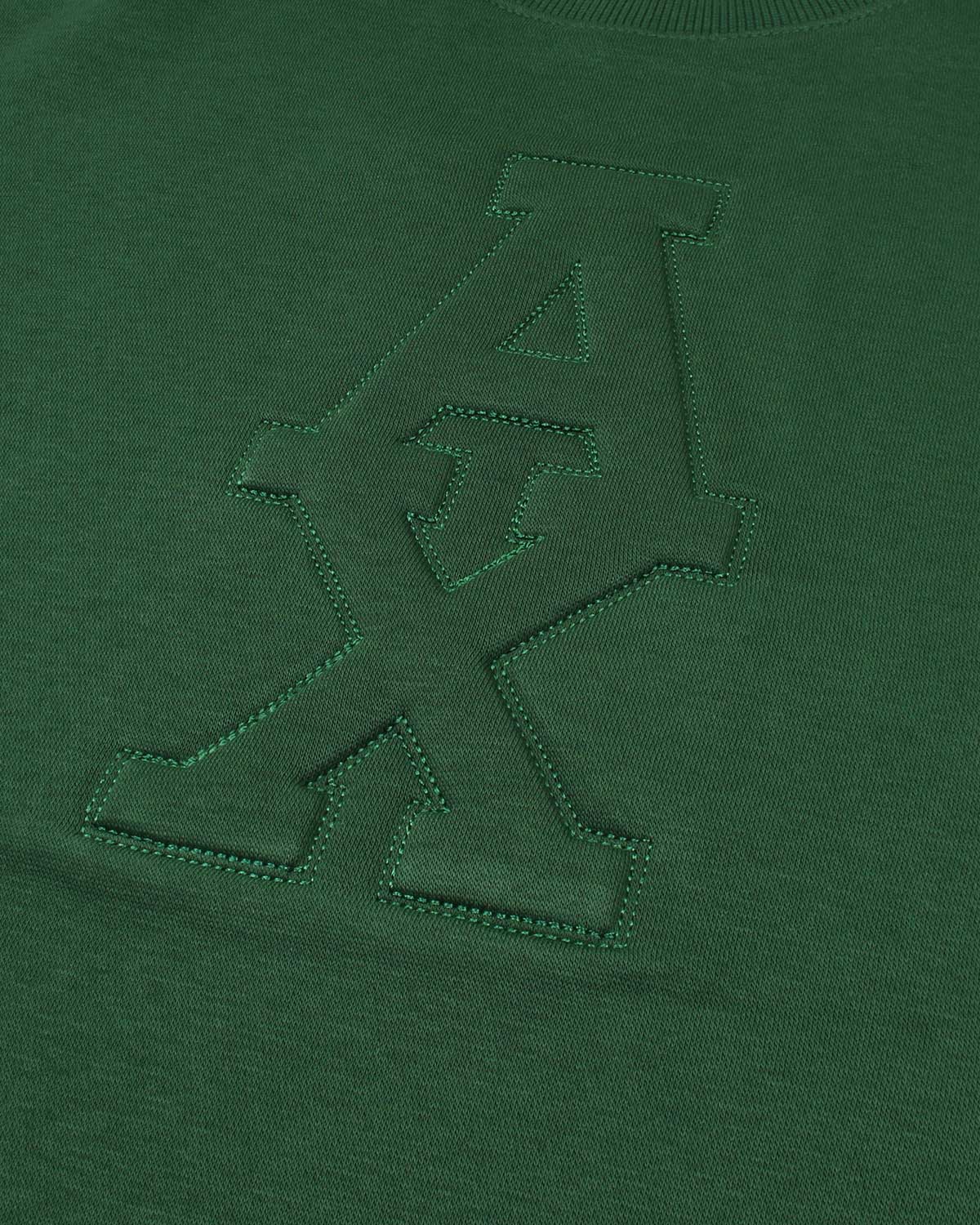 Exclusive A-X Men Embossed Sweat - Green