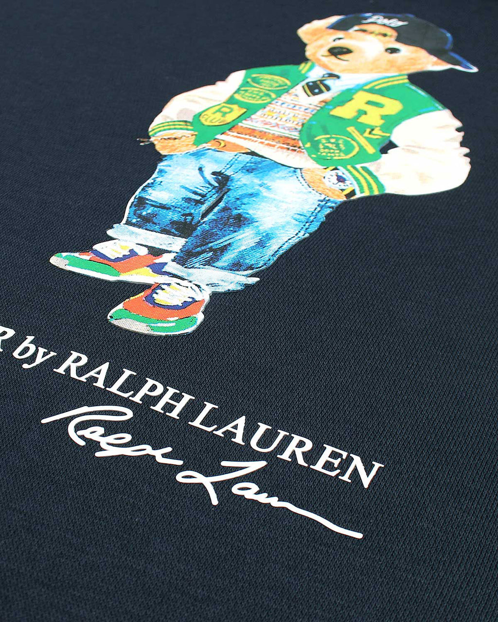 Iconic Bear Mens R-L Hoddie - Navy Blue