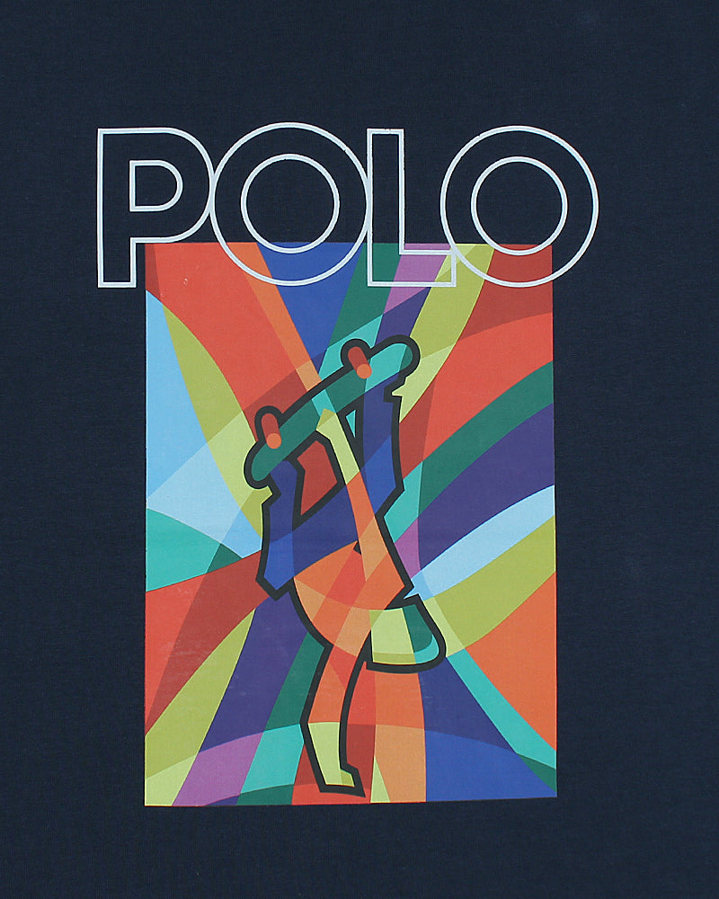 Premium Polo Multi Tee Men - Navy Blue