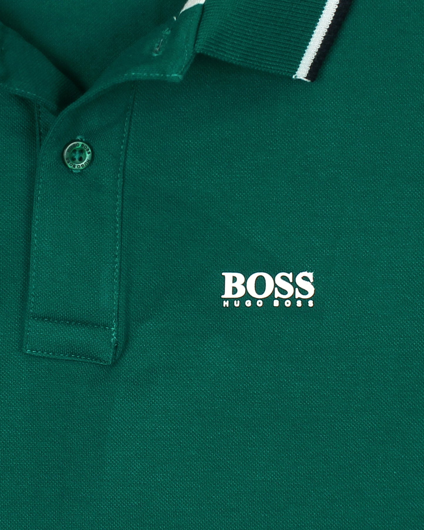 Iconic Bo/ss Designed Polo - Green
