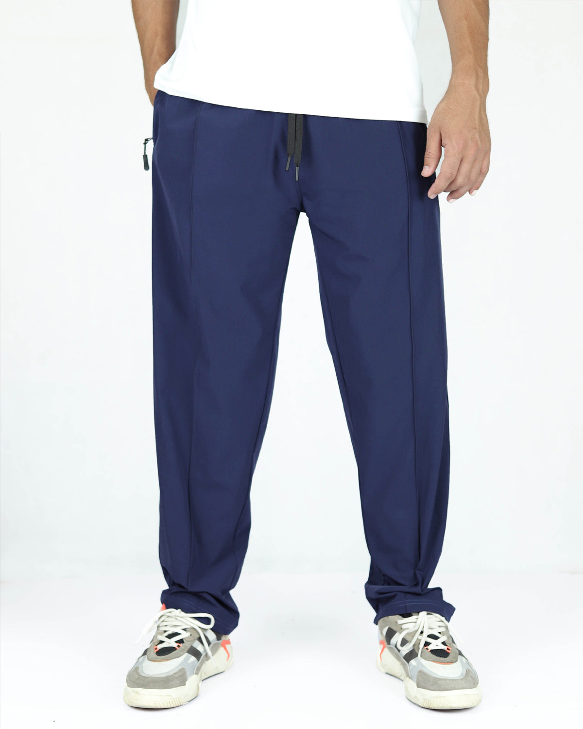 Premium Everyday Straight Leg Trouser - Navy Blue