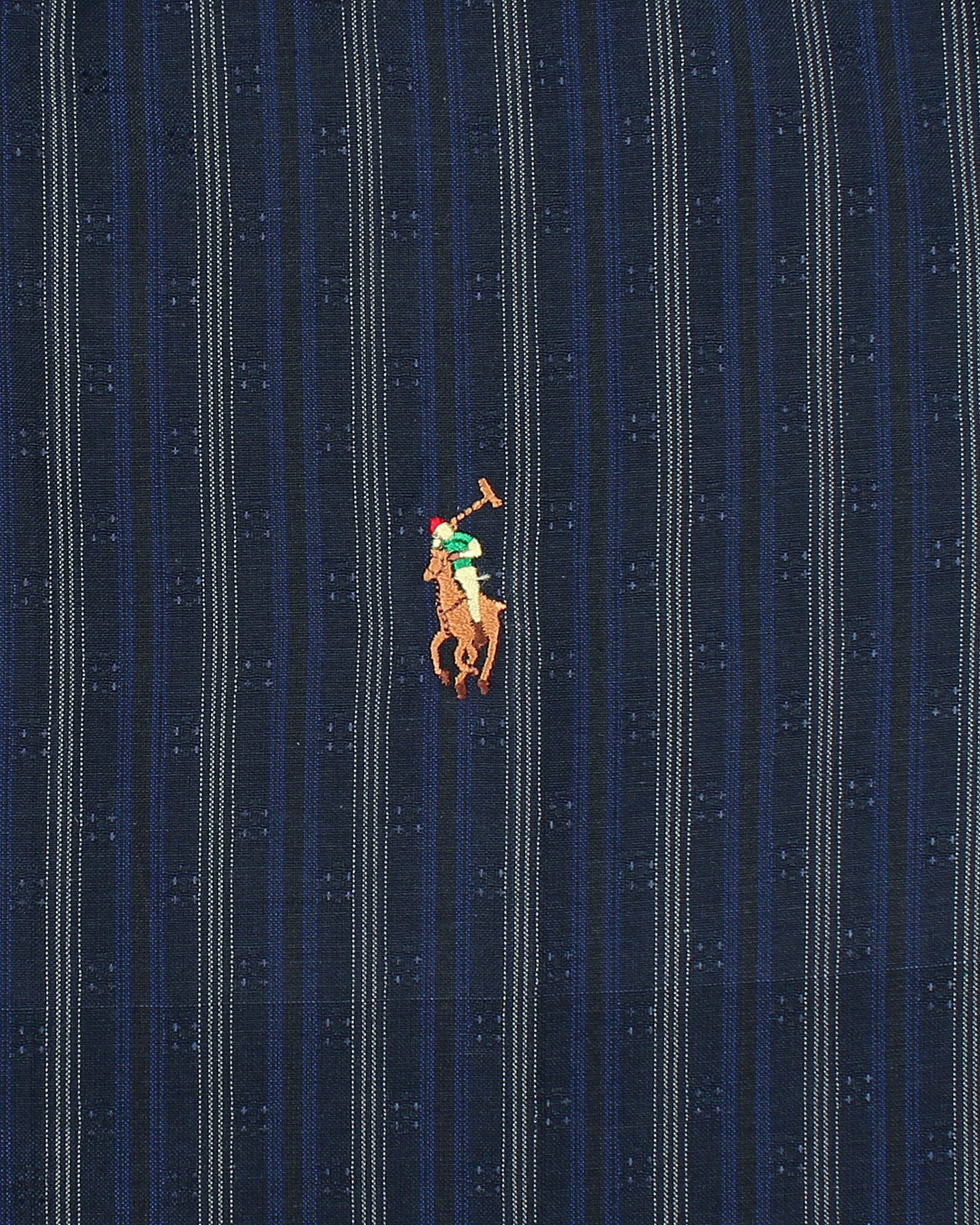 Premium Down Button Lined Shirt - Grey & Blue