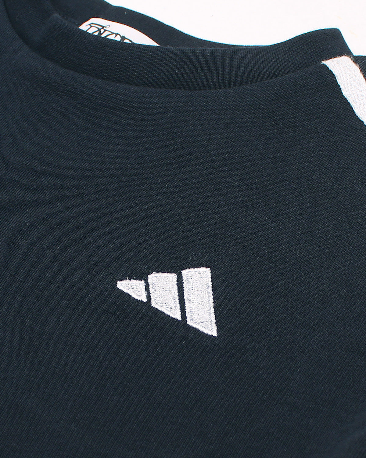 Kids Stripped Tracksuit - Navy Blue