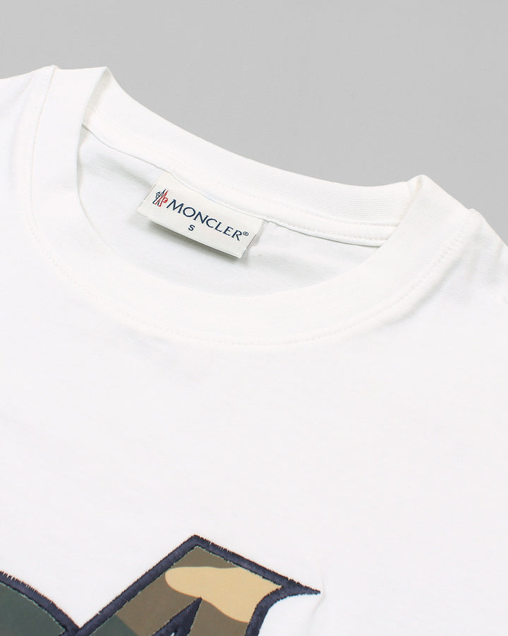Men's Mon. Camouflaged T Shirt - White