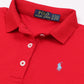 Premium Baby Girl R-L Polo Dress - Red