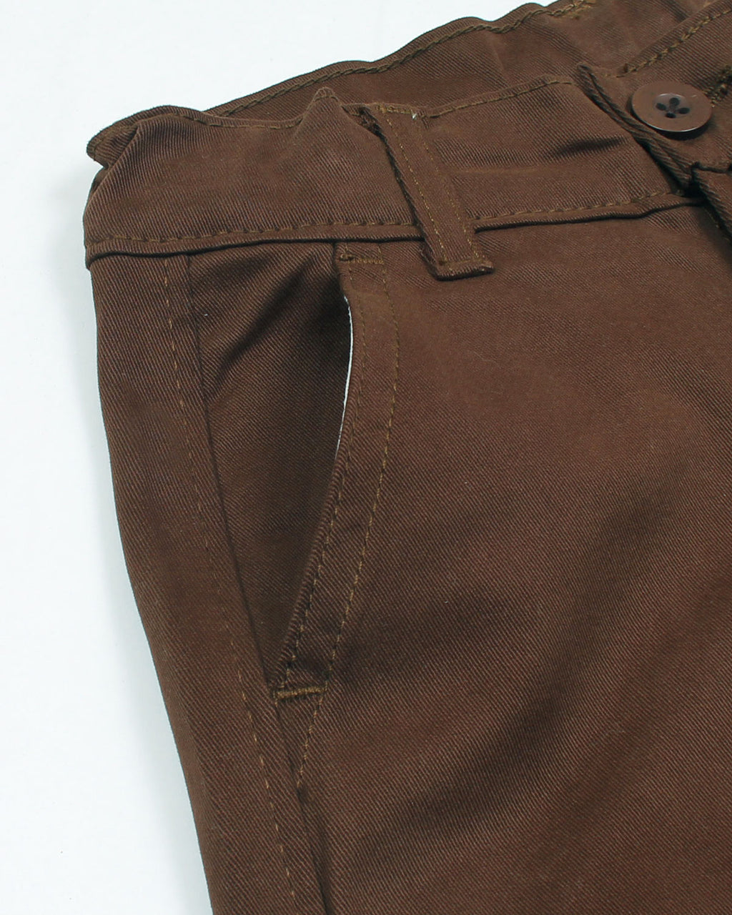 Exclusive Kids Cotton Pant - Dark Brown