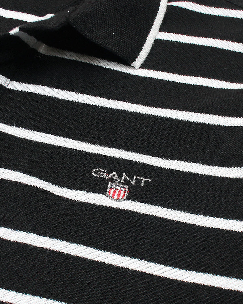 Exclusive G-A-N-T Men Stripper Polo Shirt - Black