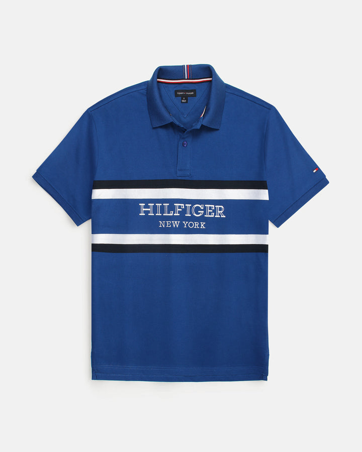 Premium Men Hilfi. NewYork Polo - Royal Blue