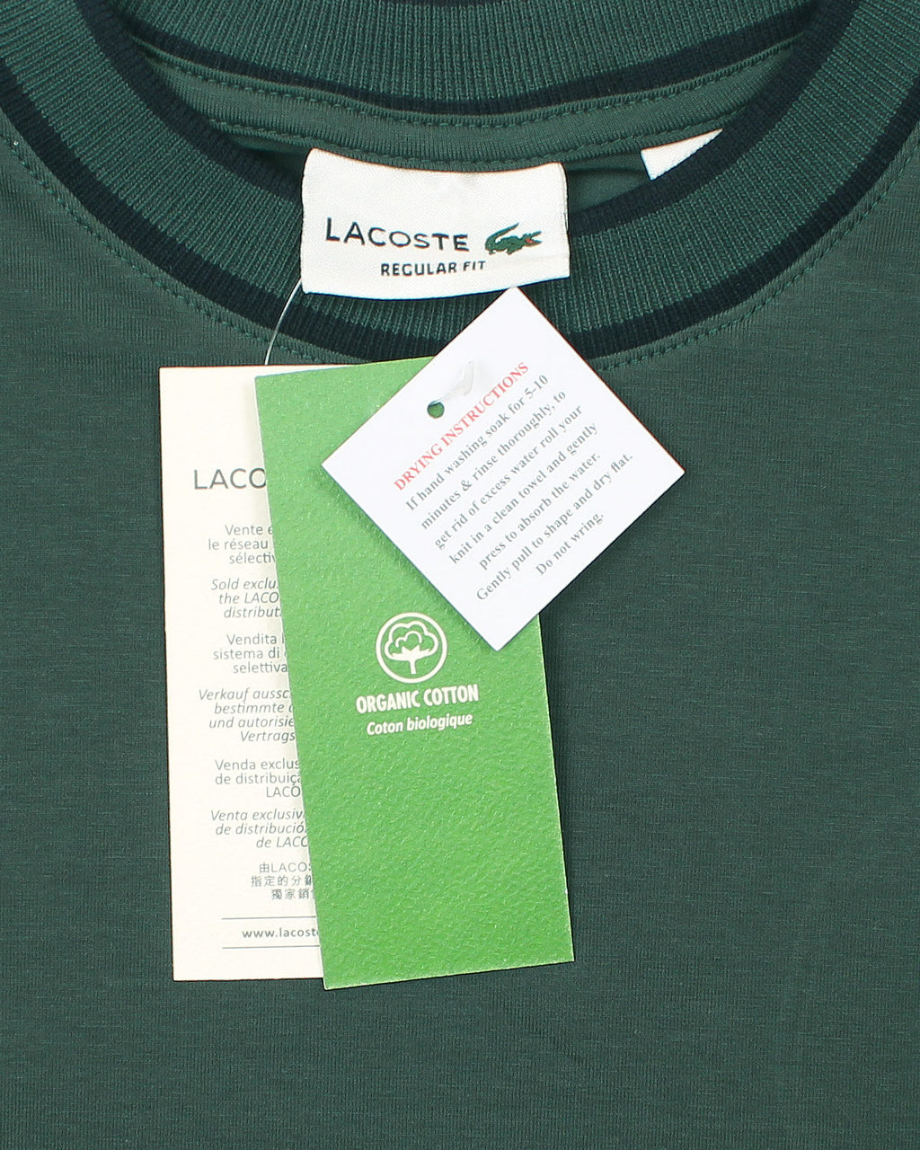 Men's Lac. Minimal Oversize T Shirt - Green
