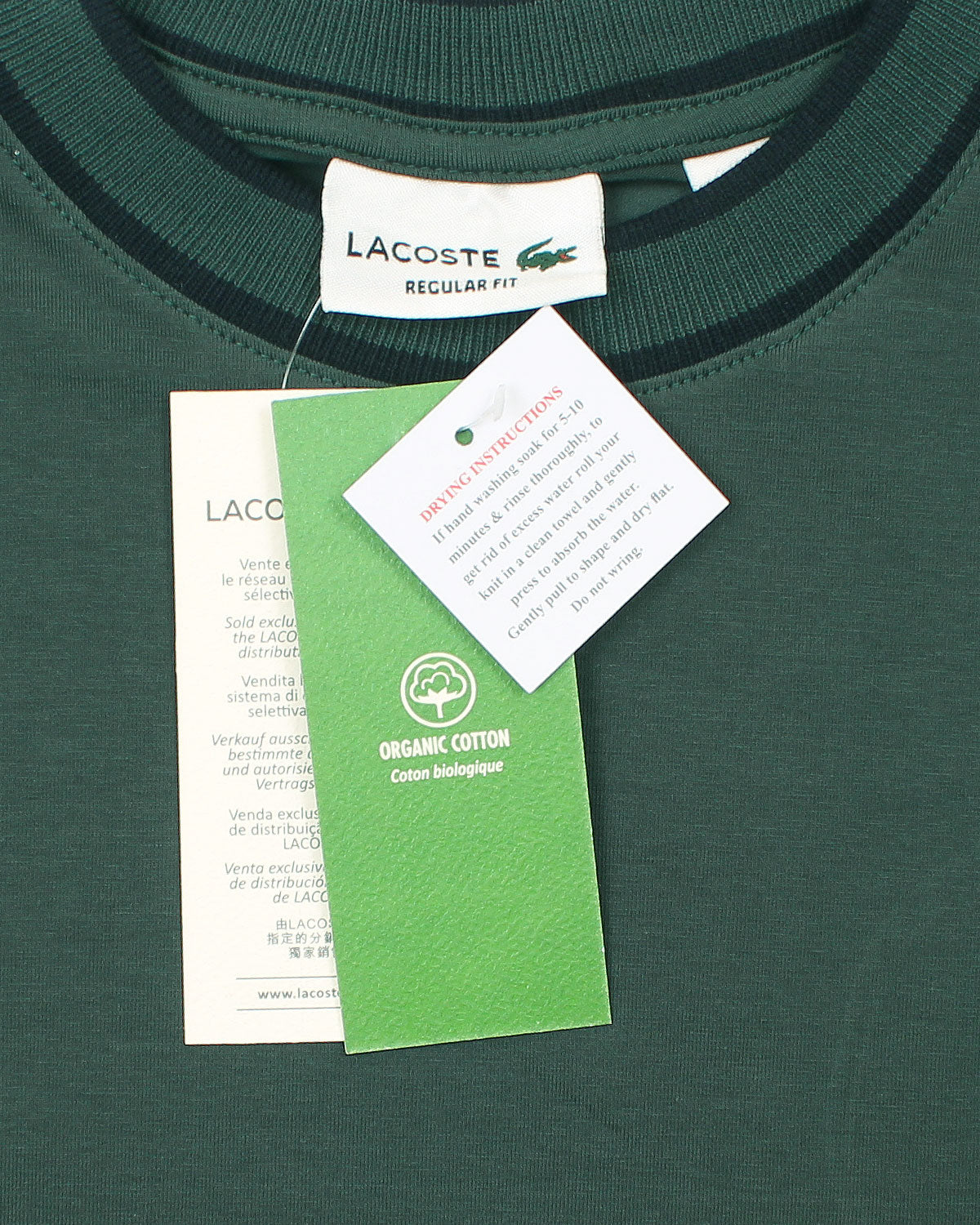 Men's Lac. Minimal Oversize T Shirt - Green