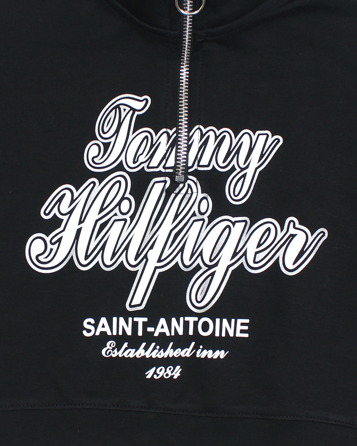 Baby Girls High Neck Tracksuit - Black