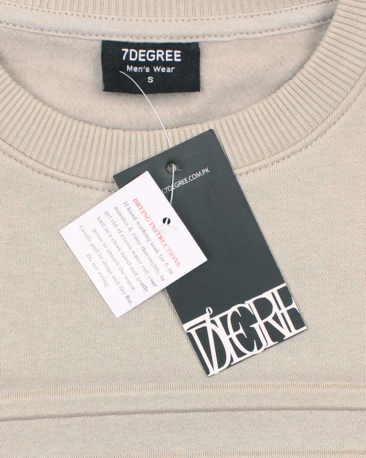 Men's Emb Lac. Sweatshirt - Off White