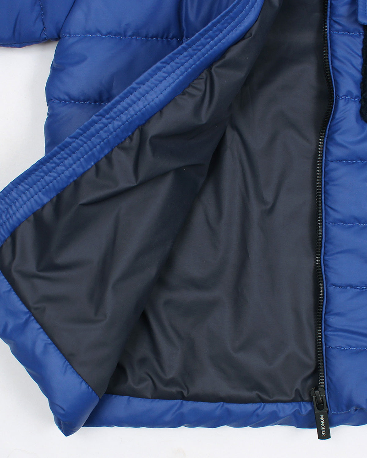 Kids Mon. Puffer Hooded Jacket - Royal Blue