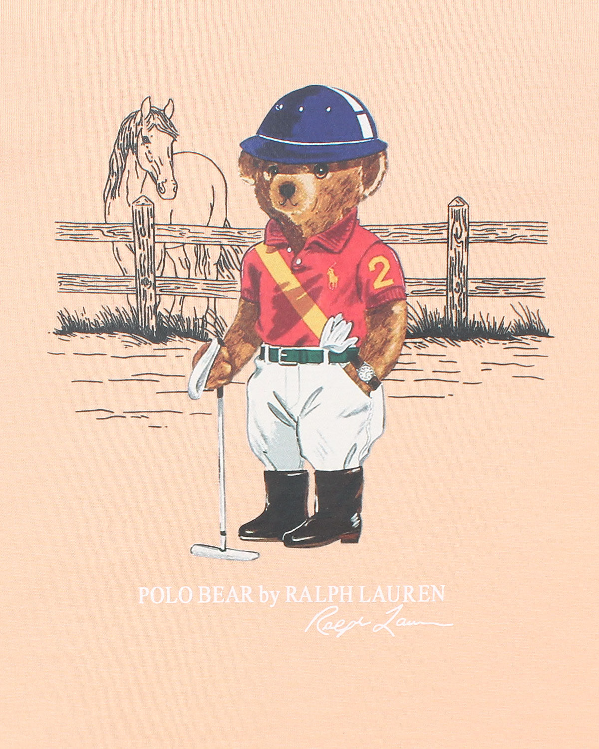 Exclusive Kids Bear Tracksuit - Peach