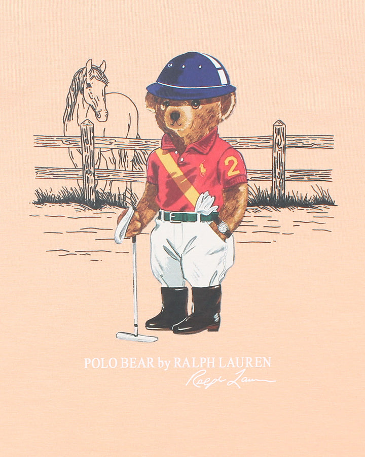 Exclusive Kids Bear Tracksuit - Peach