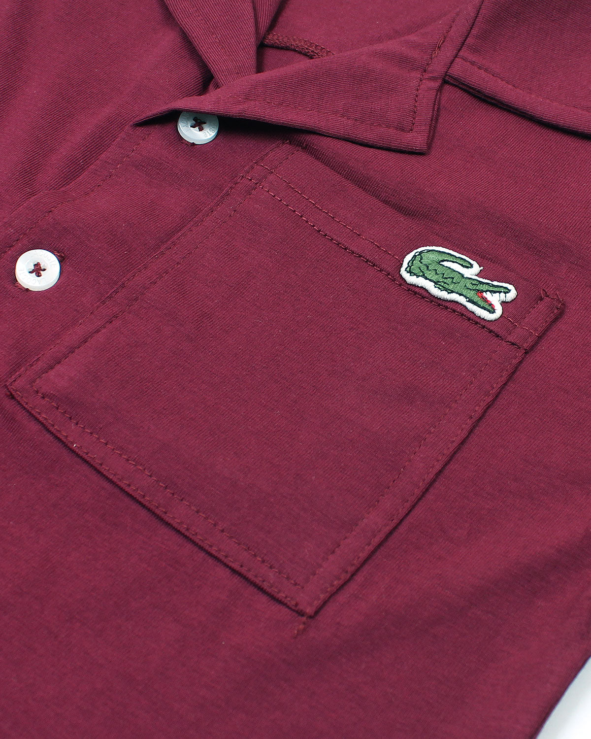 Kids Notch Lapel Tracksuit Set - Maroon
