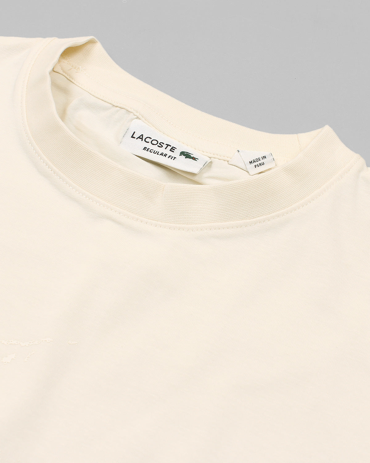 Men's Funky Lac. T Shirt - Off White